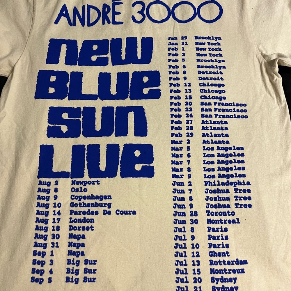 Andre 3000 Blue Graphic Tee
